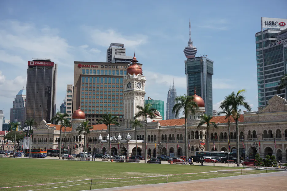 Sultan Abdul Samad Building beside Merdeka Square