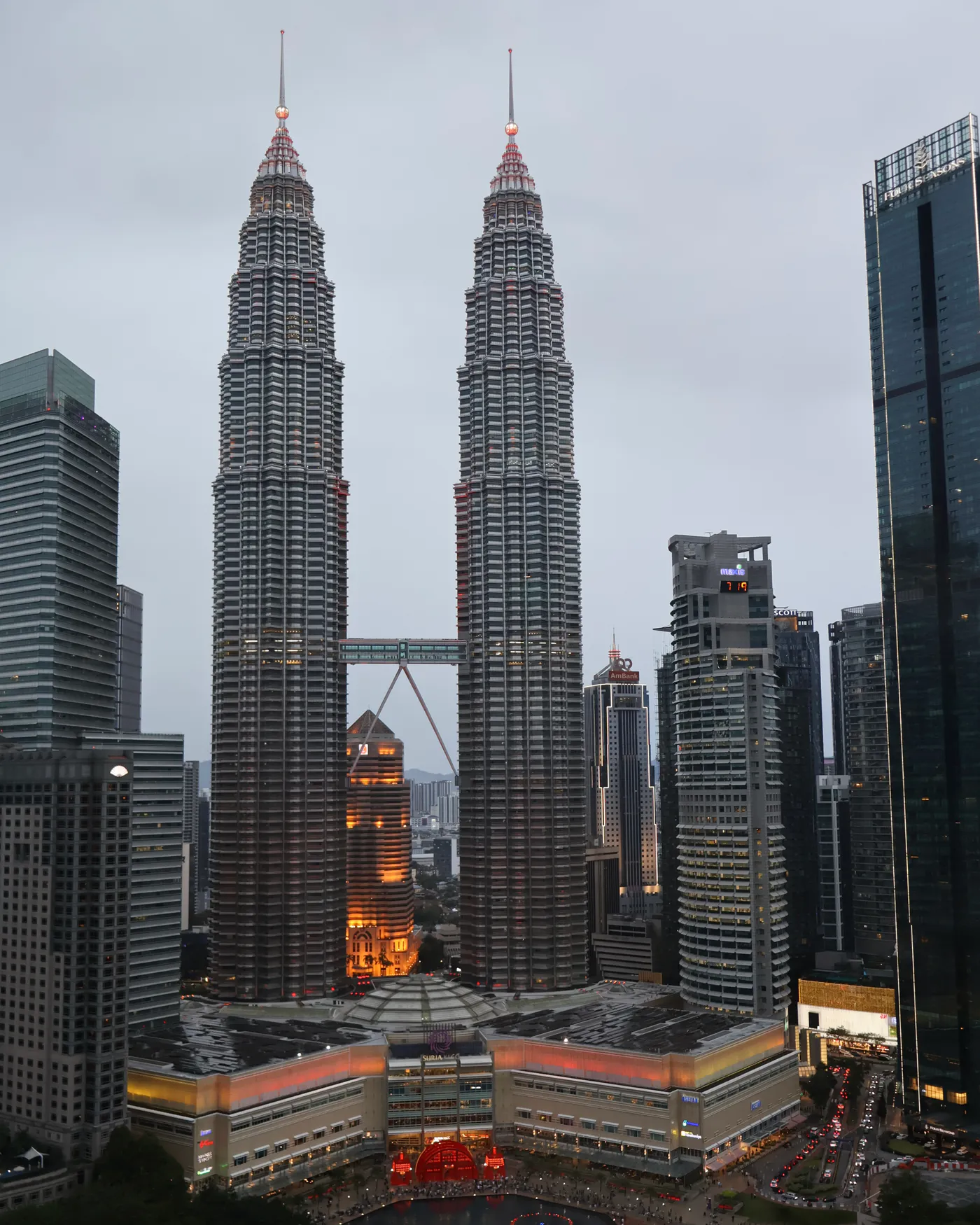 Petronas Twin Towers in Kuala Lumpur